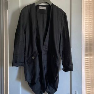 Japanese Linen Jacket 🖤 Sz 2